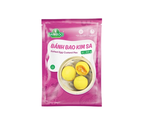 Bánh Bao Kim Sa 240g Bamboo ảnh 0