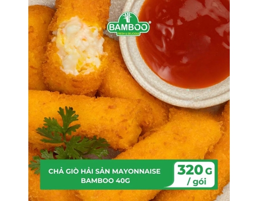 Chả Giò Mayonnaise Hải Sản 320g Bamboo ảnh 1