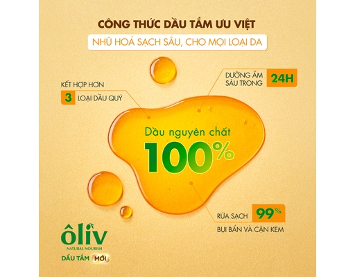 Dầu Tắm Sáng Da Extra Brightening 1L Ôliv ảnh 3