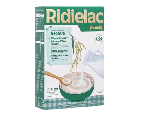 Bột Ăn Dặm Gạo Sữa 200g RiDielac Gold ảnh 0