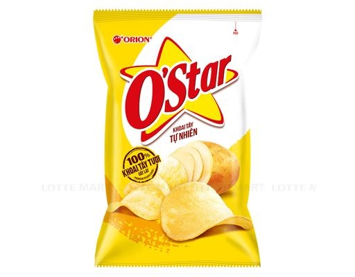 Snack Vị Khoai Tây Tự Nhiên 53g O'star ảnh 2