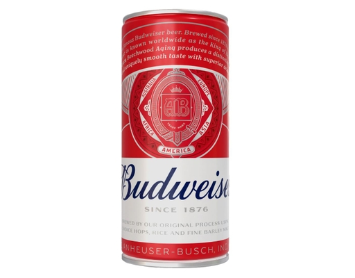 Bia Lon 250ml Budweiser ảnh 0