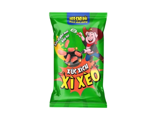Xúc Xích Tiệt Trùng Xì Xèo Xốt Phô Mai Bắp Bơ 30g Heo Cao Bồi ảnh 0