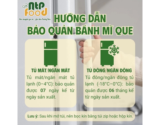 Bánh Mì Que Pate Hải Phòng 20cm NTP Food ảnh 3