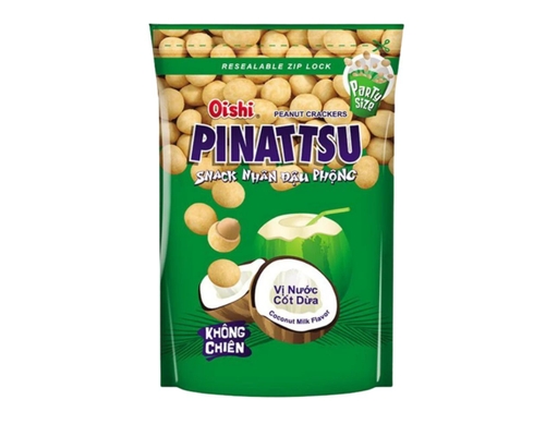 Đậu Phộng Pinattsu Vị Cốt Dừa 100g Oishi ảnh 0