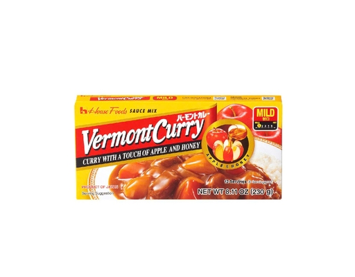 Viên Xốt Cà Ri Vermont Cay Ngọt 230g House Foods ảnh 0