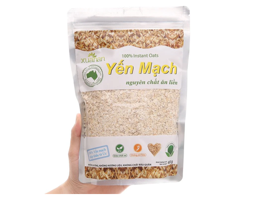 Yến Mạch Nguyên Chất Cán Mỏng 400G Xuân An ảnh 0