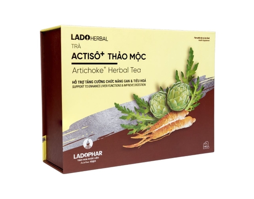 Trà Túi Lọc Lado Actisô Thảo Mộc 200g Ladophar ảnh 0