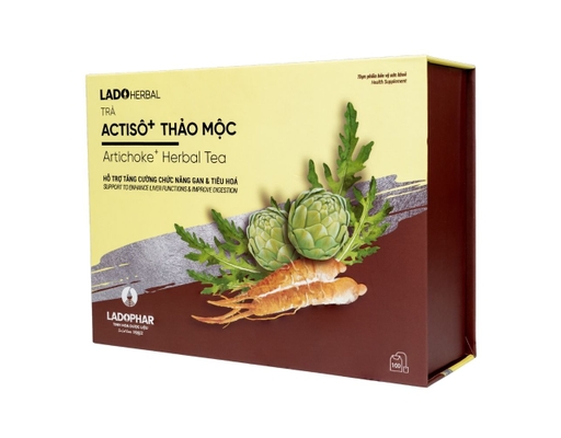 Trà Túi Lọc Lado Actisô Thảo Mộc 200g Ladophar ảnh 2