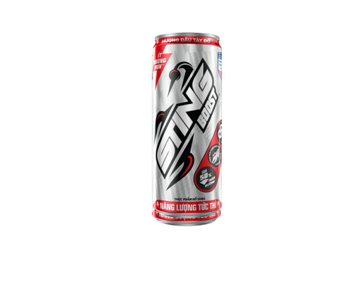 Nước Tăng Lực Dâu Tây Đỏ Ít Đường 320ml Sting ảnh 1
