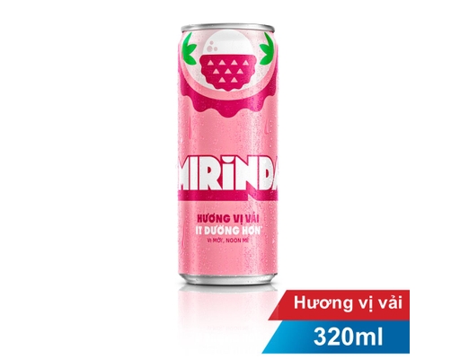 Nước Uống Có Gaz Hương Vải 320ml Mirinda ảnh 0