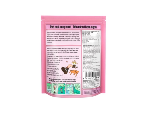 Thạch Phô Mai Que Cao Canxi Vị Sữa Dâu Susu 100g Vinamilk ảnh 1