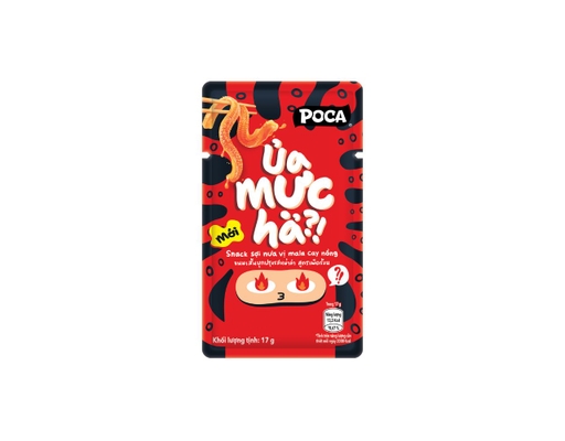 Bánh Snack Sợi Nưa Vị Mala Cay Nồng 17g Poca ảnh 0