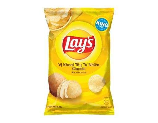 Snack Khoai Tây Vị Tự Nhiên 50g Lay's ảnh 0