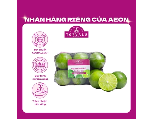 Chanh Không Hạt Khay 300g TOPVALU ảnh 0