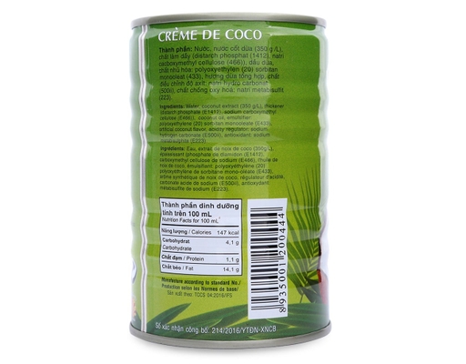 Nước Cốt Dừa 400ml WonderFarm ảnh 2