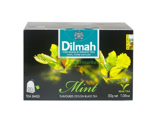 Trà Túi Lọc Hương Bạc Hà - 1.5g x 20 gói Dilmah ảnh 0