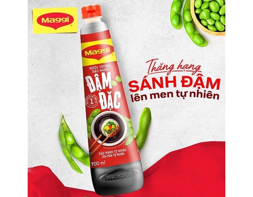 Nước Tương Đậm Đặc Chai 700ml Maggi ảnh 1