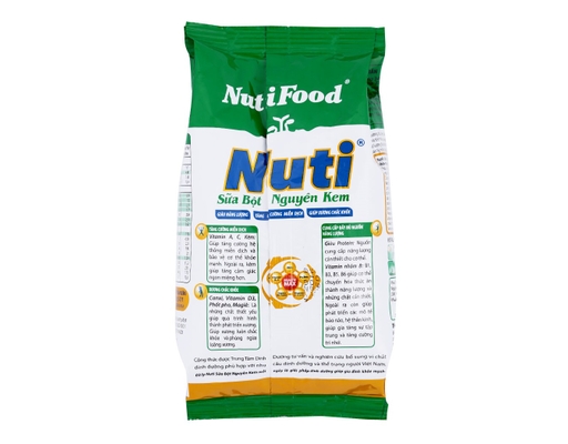 Sữa Bột Nuti Nguyên Kem 400g Nutifood ảnh 1