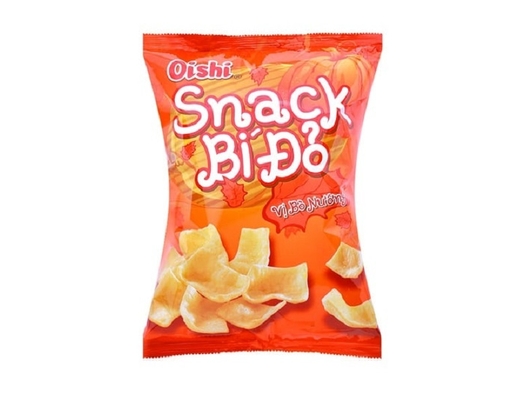 Snack Bí Đỏ Vị Bò Nướng 32g Oishi ảnh 0