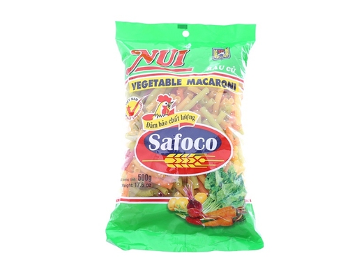 Nui Ống Lớn Rau Củ 500g Safoco ảnh 0