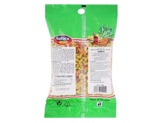 Nui Hình Tôm Khô Rau Củ 500g Safoco ảnh 1