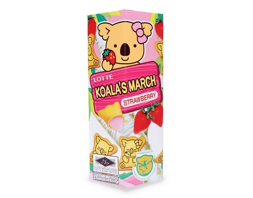 Bánh Gấu Koala March Hương Dâu 37g Lotte ảnh 0