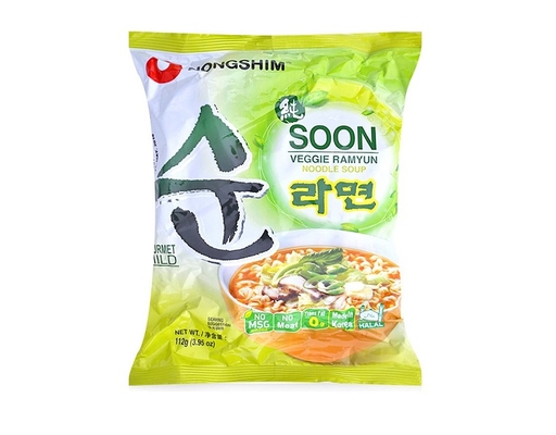 Mì Soon Veggie Ramyun 112g Nongshim ảnh 0