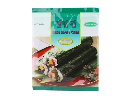 Rong Biển Cuộn Cơm Gim Bab Gim 9g Green World ảnh 0