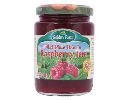 Mứt Phúc Bồn Tử Raspberry 210g Golden Farm ảnh 0