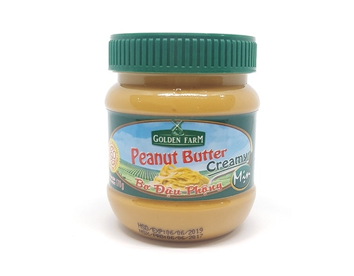 Bơ Đậu Phộng Peanut Butter Creamy 170g Golden Farm ảnh 0