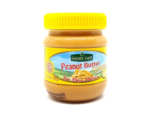 Bơ Đậu Phộng Hạt 170g Golden Farm ảnh 0