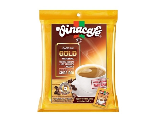 Cà Phê Hoà Tan 3 In 1 Gold Original 24 x 20g Vinacafe ảnh 0