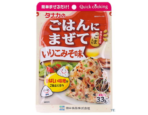 Gia Vị Rắc Cơm Vị Miso 33g Tanaka ảnh 0