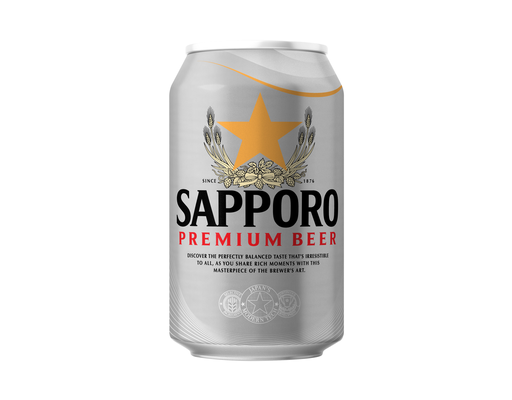 Bia Sapporo Premium Lon 330ml Sapporo ảnh 1