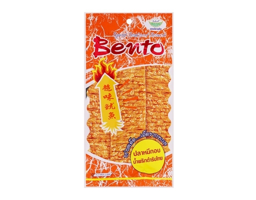Snack Mực Tẩm Gia Vị Vị Thái 18g Bento ảnh 0