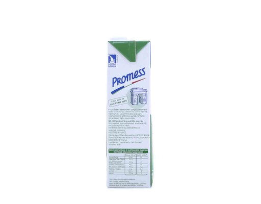 Sữa Tươi Tiệt Trùng Promess Không Béo Hộp 1L Promess ảnh 3
