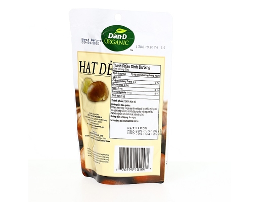 Hạt Dẻ Organic 100g Dan-D Pak ảnh 1