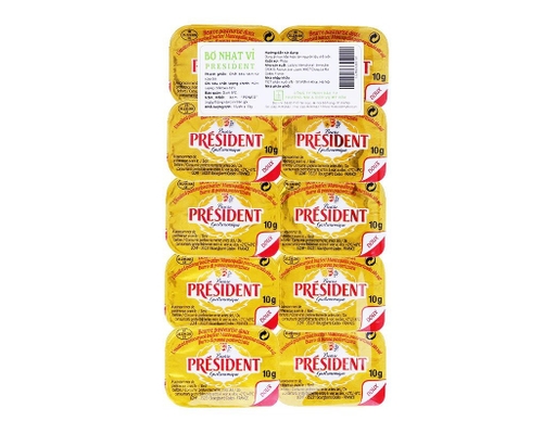 Bơ Nhạt Minicup 100g President ảnh 0