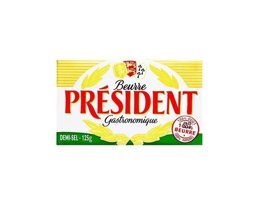 Bơ Mặn 125g President ảnh 0