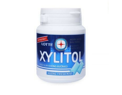 Kẹo Cao Su Xylitol Fresh Mint 58g Lotte ảnh 0