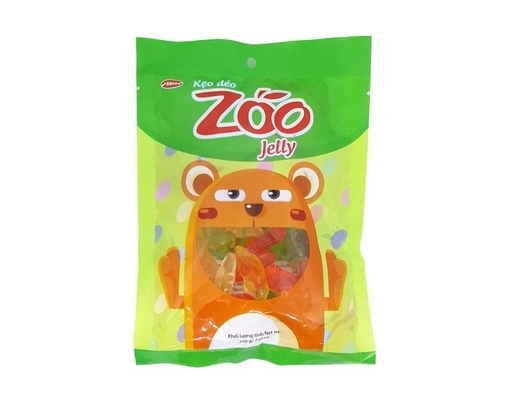 Kẹo Dẻo Zoo Áo Dầu 200g Bibica ảnh 0