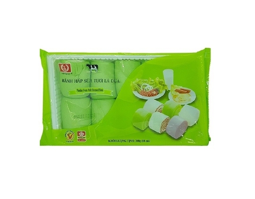 Bánh Hấp Sữa Tươi Lá Dứa 300g Việt Quán ảnh 0