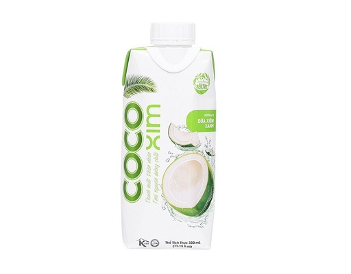Nước Dừa Xiêm Xanh 330ml Cocoxim ảnh 0