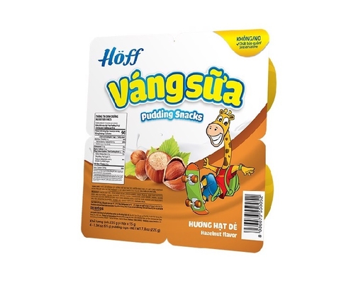 Lốc 4 Váng Sữa Hạt Dẻ - 4 x 55g Hoff ảnh 0