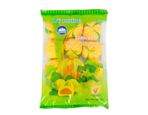 Bánh Bao Nhân Bí Đỏ Sữa Tươi 300g Mỹ Hương ảnh 0