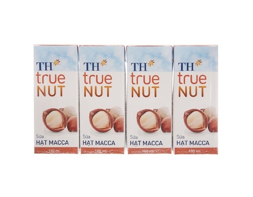 Lốc 4 Hộp Sữa Hạt Macca Th True Nut 180ml TH True Nut ảnh 0