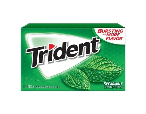 Kẹo Cao Su Không Đường Vị Bạc Hà 26.6g Trident ảnh 0