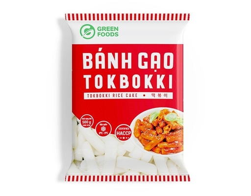 Bánh Gạo Topokki Dạng Thỏi 500g Green Foods ảnh 0