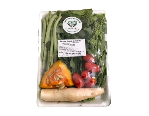 Combo Rau Ăn Dặm 300g Rau Cười Việt Nhật ảnh 0